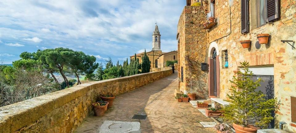 Ferienwohnung Casa Dante Vivo dʼOrcia Exterior foto